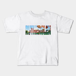 RUTHERGLEN - Victoria Australia Historic Winery Kids T-Shirt